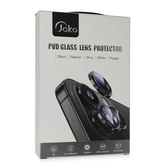 Joko Apple iPhone 14 PVD Metal Kamera Lens - Pembe