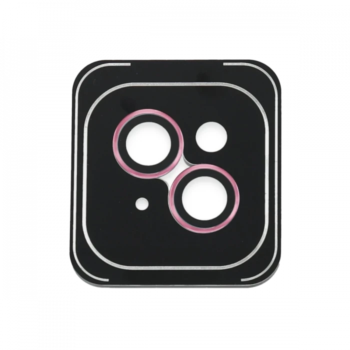 Joko Apple iPhone 14 PVD Metal Kamera Lens - Pembe
