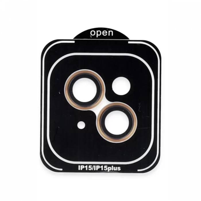 Joko Apple iPhone 14 PVD Metal Kamera Lens - Turuncu