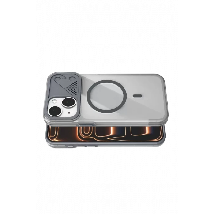 Joko Apple iPhone 14 Zinko Magsafe Kapak - Titan Gri