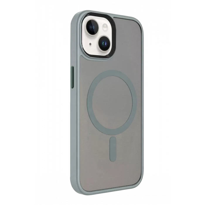 Joko Apple iPhone 15 Megane Magsafe Kapak - Titan Gri