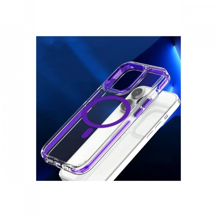 Joko Apple iPhone 15 Pro Max Bella Magsafe Kapak - Derin Mor