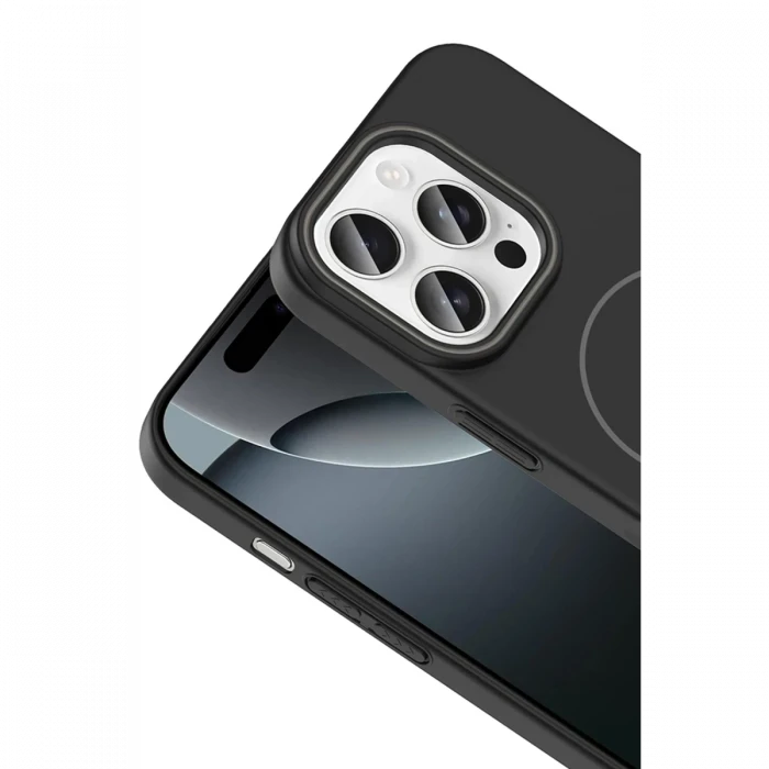 Joko Apple iPhone 15 Pro Max Broş Magsafe Kapak - Krem