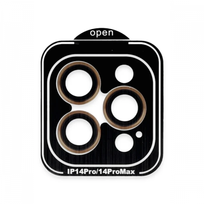 Joko Apple iPhone 15 Pro Max PVD Metal Kamera Lens - Turuncu