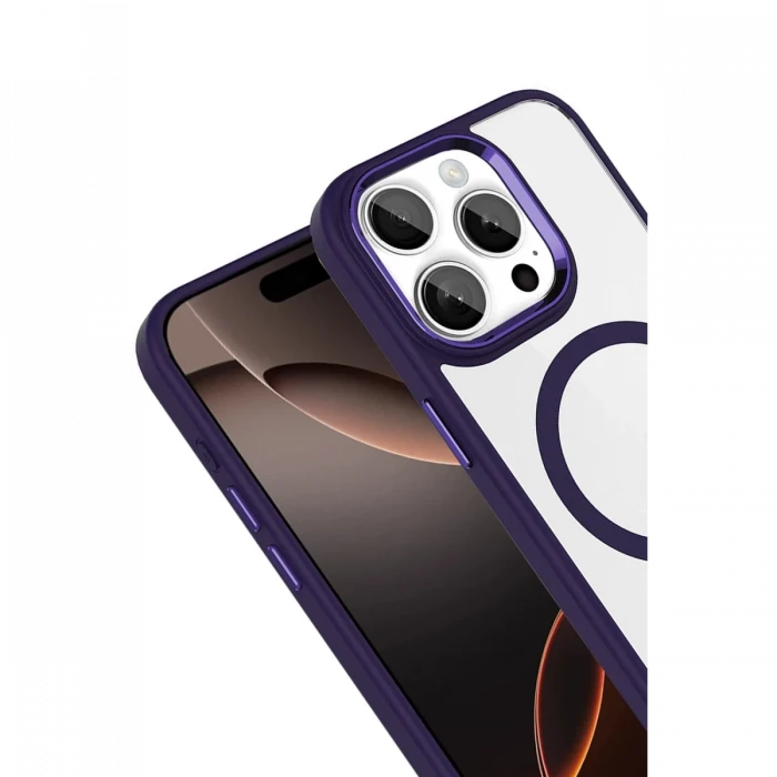 Joko Apple iPhone 15 Pro Max Terea Magsafe Kapak - Derin Mor