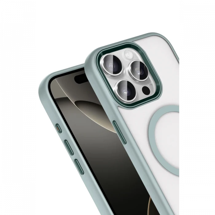 Joko Apple iPhone 15 Pro Max Terea Magsafe Kapak - Gri