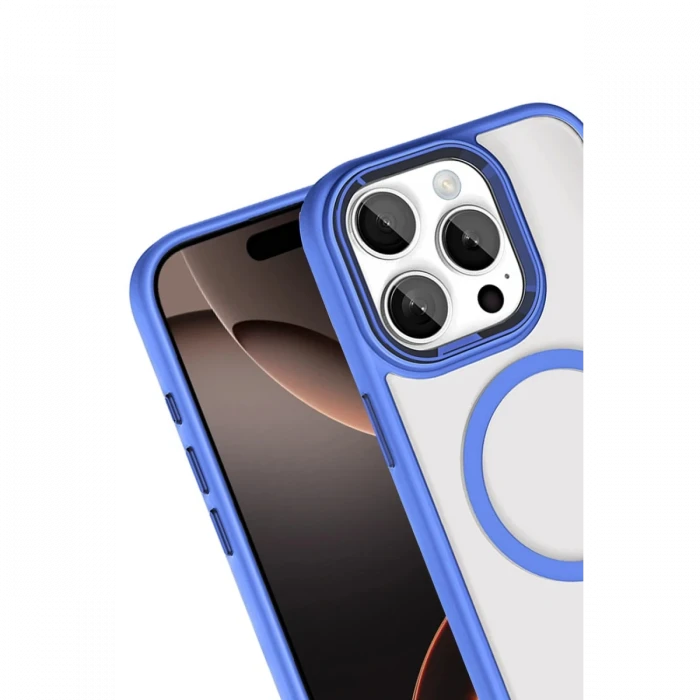 Joko Apple iPhone 15 Pro Max Terea Magsafe Kapak - Mavi