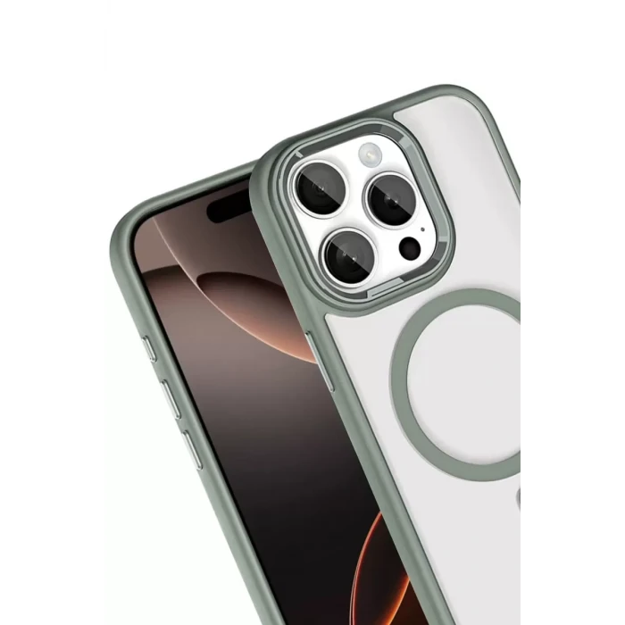 Joko Apple iPhone 15 Pro Max Terea Magsafe Kapak - Titan Gri