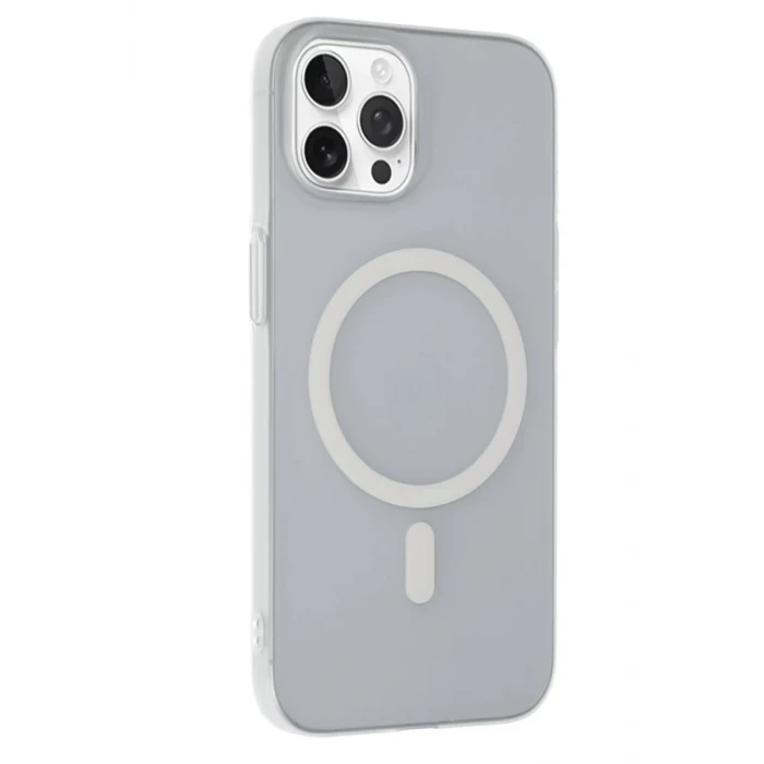 Joko Apple iPhone 15 Pro Max Tuna PC Slim Magsafe Kapak - Şeffaf