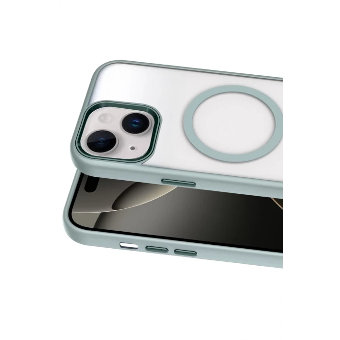 Joko Apple iPhone 15 Terea Magsafe Kapak - Gri