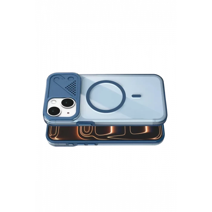 Joko Apple iPhone 15 Zinko Magsafe Kapak - Lacivert