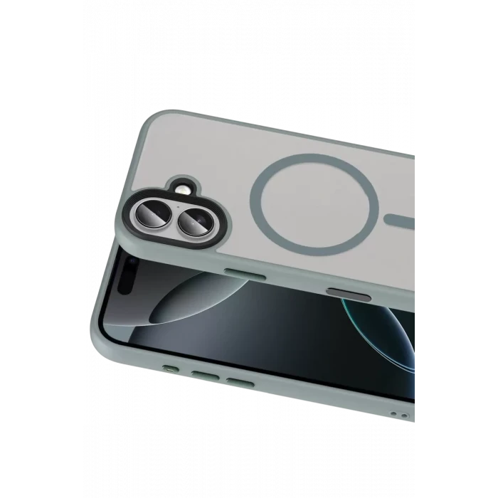 Joko Apple iPhone 16 Megane Magsafe Kapak - Titan Gri