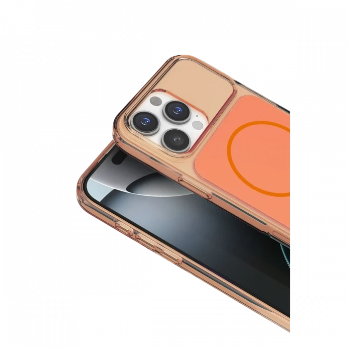 Joko Apple iPhone 16 Pro Max Bruma Magsafe Kapak - Turuncu