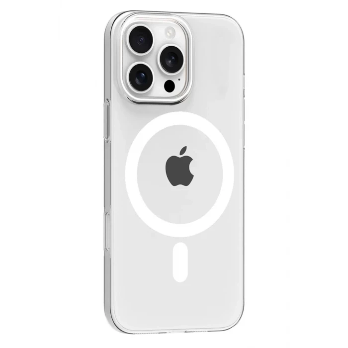 Joko Apple iPhone 16 Pro Max PC Blank Magsafe Kapak - Şeffaf