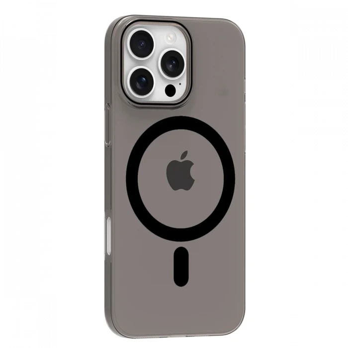 Joko Apple iPhone 16 Pro Max PC Blank Magsafe Kapak - Siyah