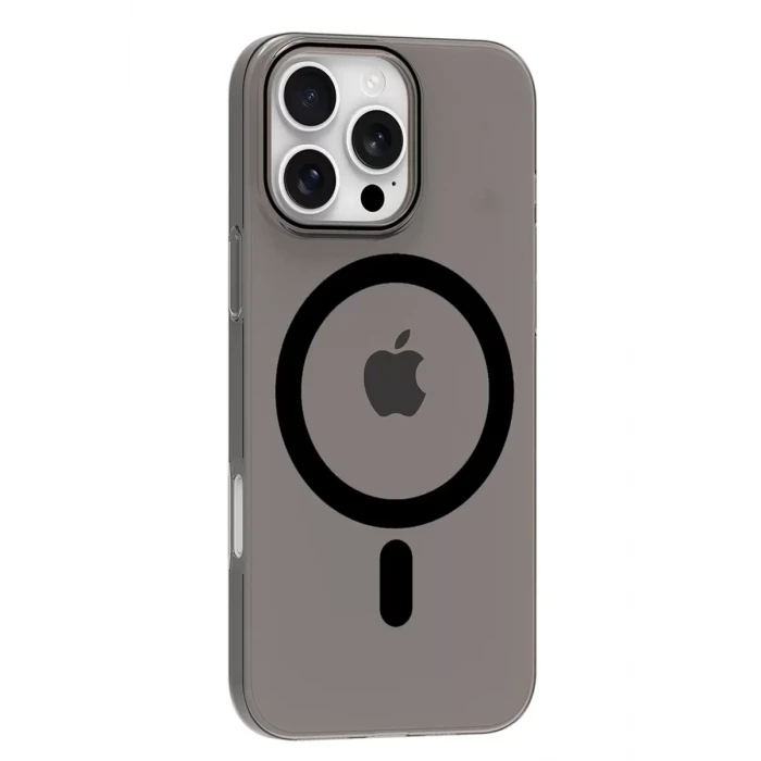 Joko Apple iPhone 16 Pro Max PC Blank Magsafe Kapak - Siyah