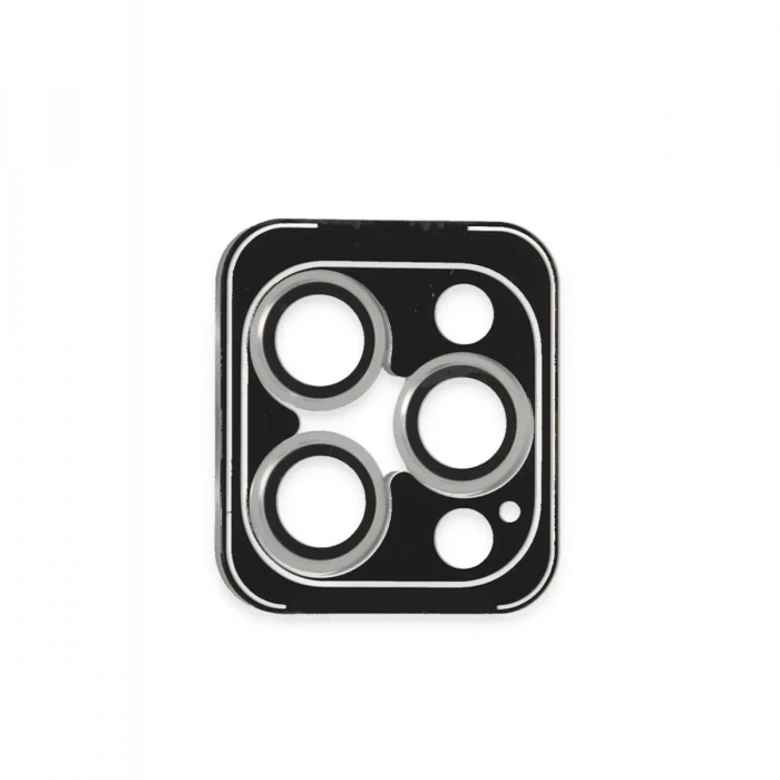 Joko Apple iPhone 16 Pro Max PVD Metal Kamera Lens - Gümüş
