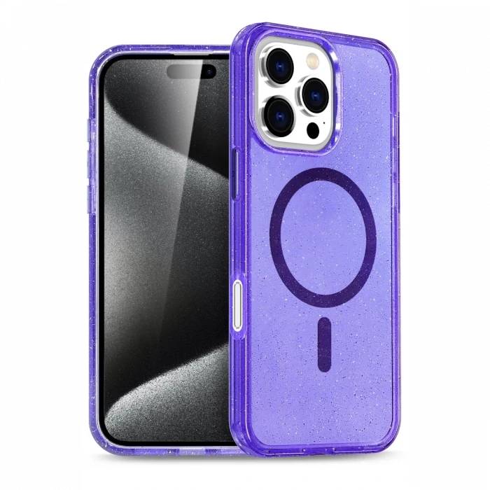 Joko Apple iPhone 16 Pro Max Star Magsafe Kapak - Mor