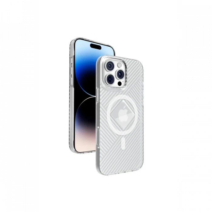 Joko Apple iPhone 16 Pro Max Stella PC Sert Magsafe Kılıf - Şeffaf