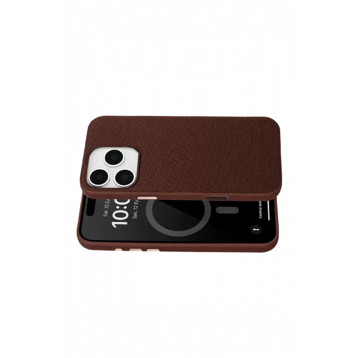 Joko Apple iPhone 16 Pro Max Vero Magsafe Kapak - Kahverengi