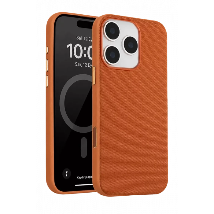 Joko Apple iPhone 16 Pro Max Vero Magsafe Kapak - Turuncu