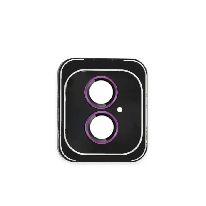 Joko Apple iPhone 16 PVD Metal Kamera Lens - Pembe