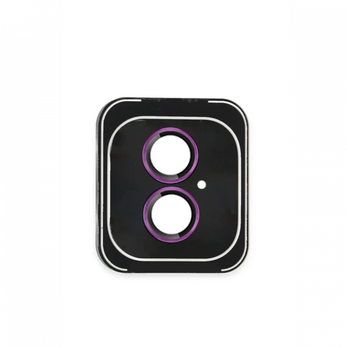 Joko Apple iPhone 16 PVD Metal Kamera Lens - Pembe