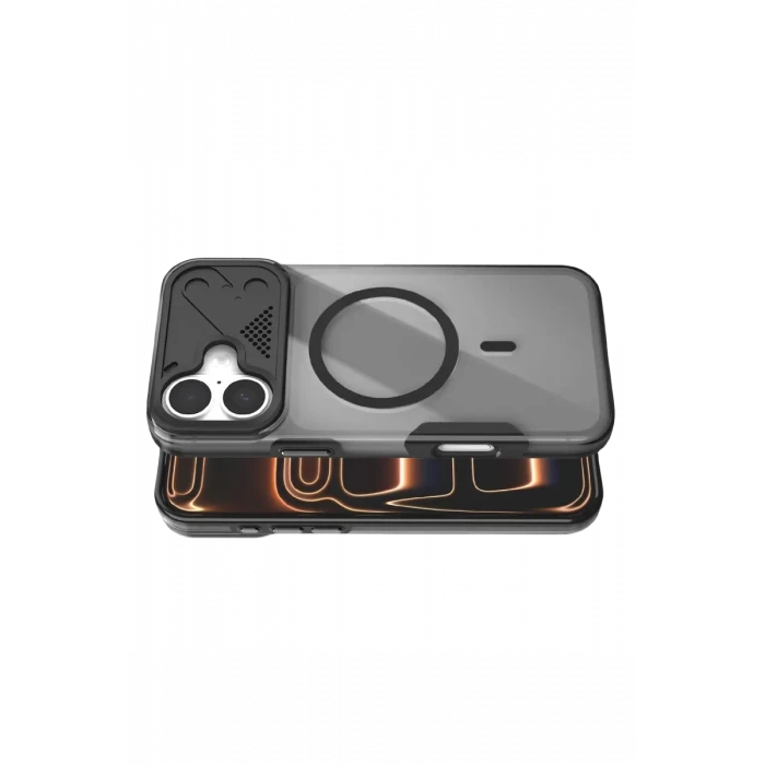 Joko Apple iPhone 16 Zinko Magsafe Kapak - Siyah