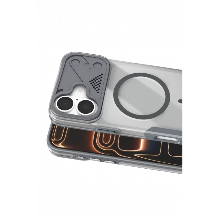 Joko Apple iPhone 16 Zinko Magsafe Kapak - Titan Gri