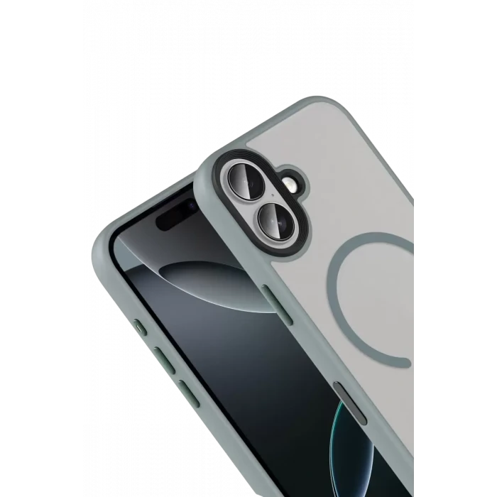 Joko Apple iPhone 17 Megane Magsafe Kapak - Titan Gri