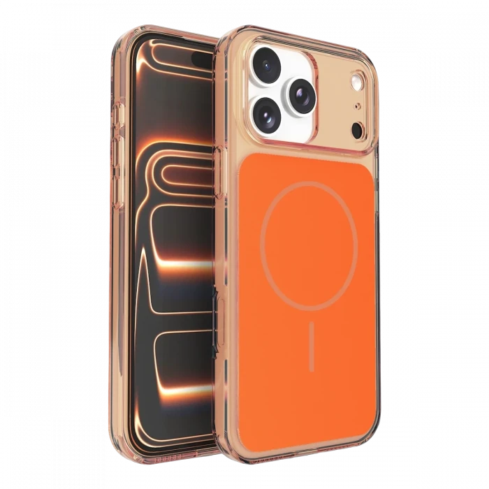 Joko Apple iPhone 17 Pro Max Bruma Magsafe Kapak - Turuncu