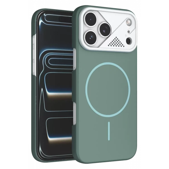 Joko Apple iPhone 17 Pro Max Export Magsafe Kapak - Turkuaz