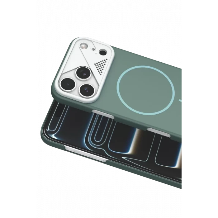 Joko Apple iPhone 17 Pro Max Export Magsafe Kapak - Turkuaz