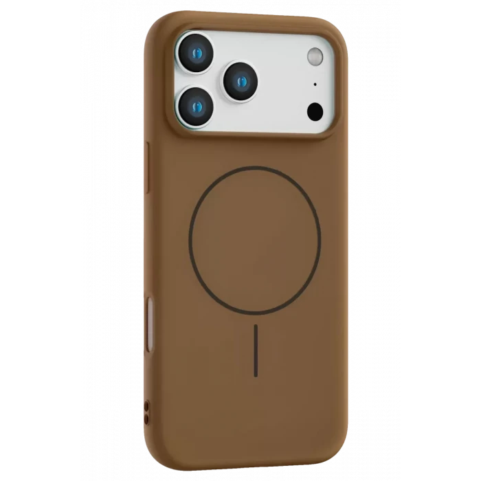 Joko Apple iPhone 17 Pro Max Jully Magsafe Kapak - Kahverengi