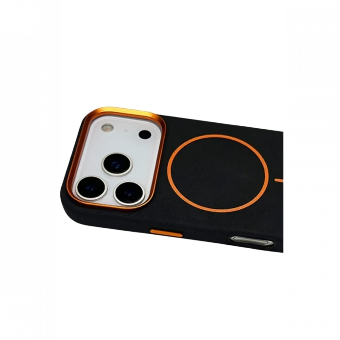 Joko Apple iPhone 17 Pro Max Luno Deri Magsafe Kapak - Siyah
