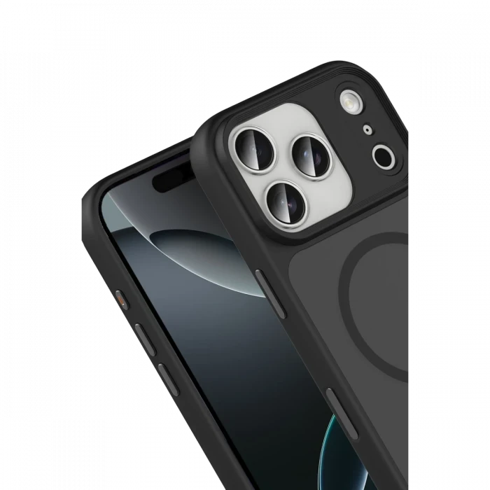 Joko Apple iPhone 17 Pro Max Megane Magsafe Kapak - Siyah