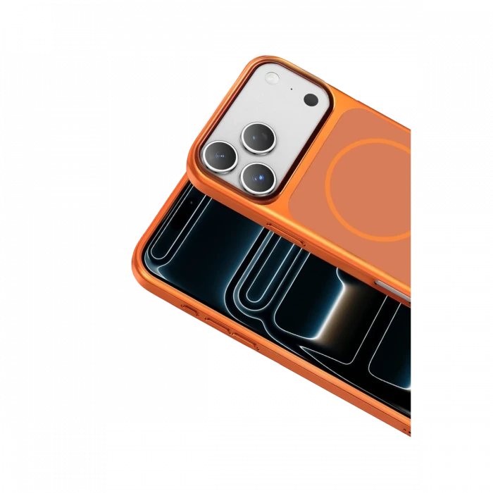 Joko Apple iPhone 17 Pro Max Rush Magsafe Kapak - Turuncu