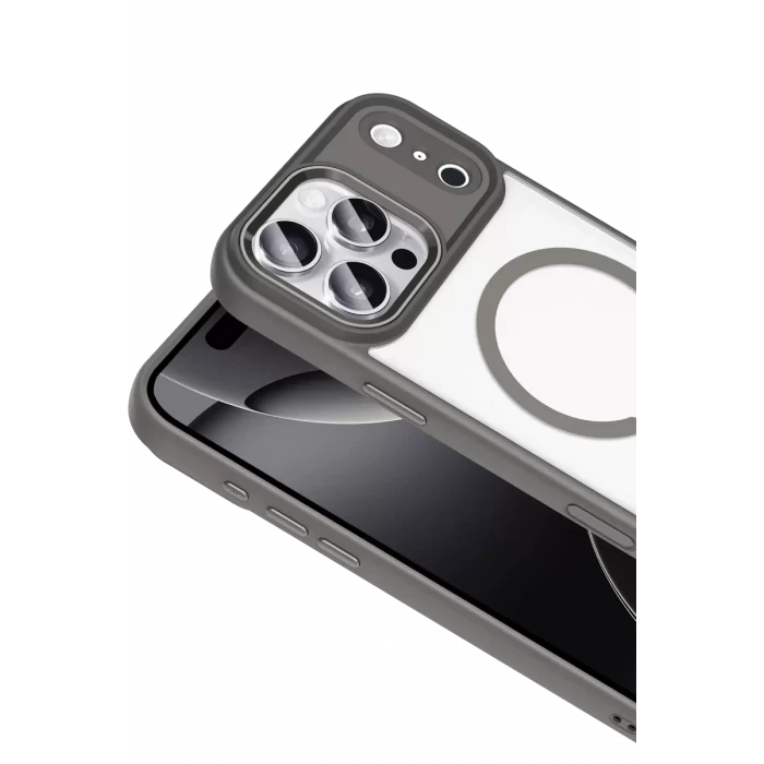Joko Apple iPhone 17 Pro Max Terea Magsafe Kapak - Gri