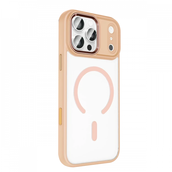 Joko Apple iPhone 17 Pro Max Terea Magsafe Kapak - Pembe