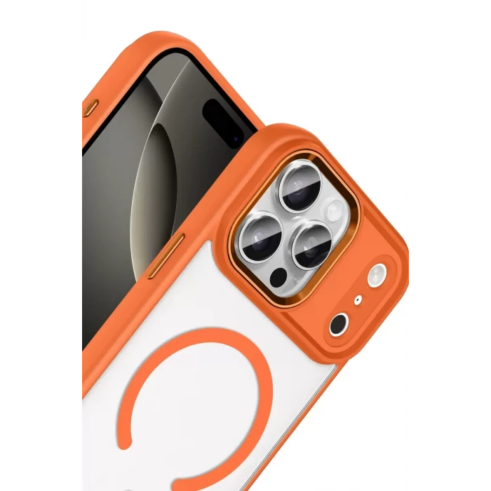Joko Apple iPhone 17 Pro Max Terea Magsafe Kapak - Turuncu