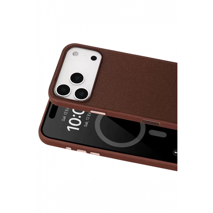 Joko Apple iPhone 17 Pro Max Vero Magsafe Kapak - Kahverengi