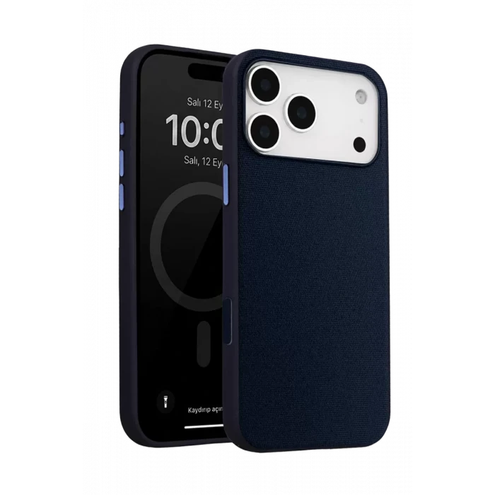 Joko Apple iPhone 17 Pro Max Vero Magsafe Kapak - Mavi