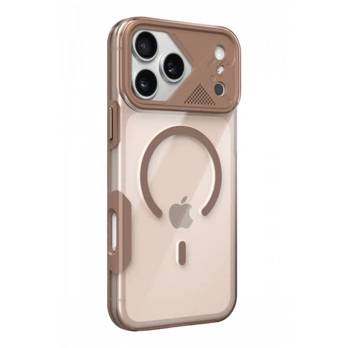 Joko Apple iPhone 17 Pro Max Zinko Magsafe Kapak - Çöl Titanyum