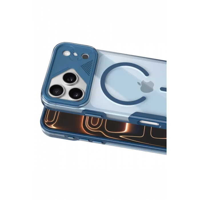 Joko Apple iPhone 17 Pro Max Zinko Magsafe Kapak - Lacivert