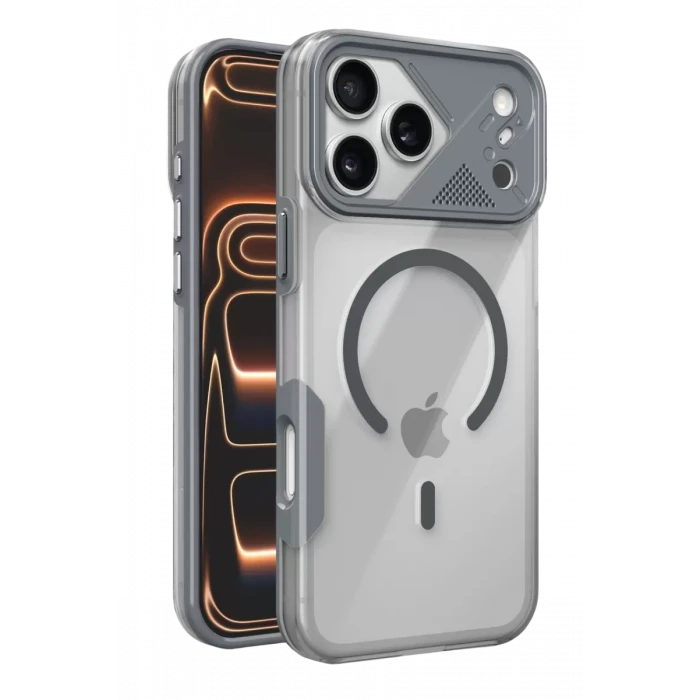 Joko Apple iPhone 17 Pro Max Zinko Magsafe Kapak - Titan Gri