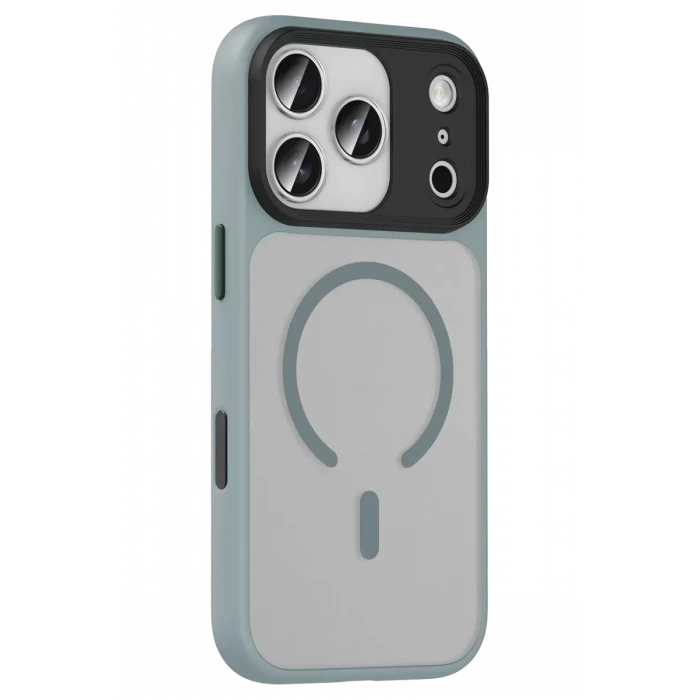 Joko Apple iPhone 17 Pro Megane Magsafe Kapak - Titan Gri