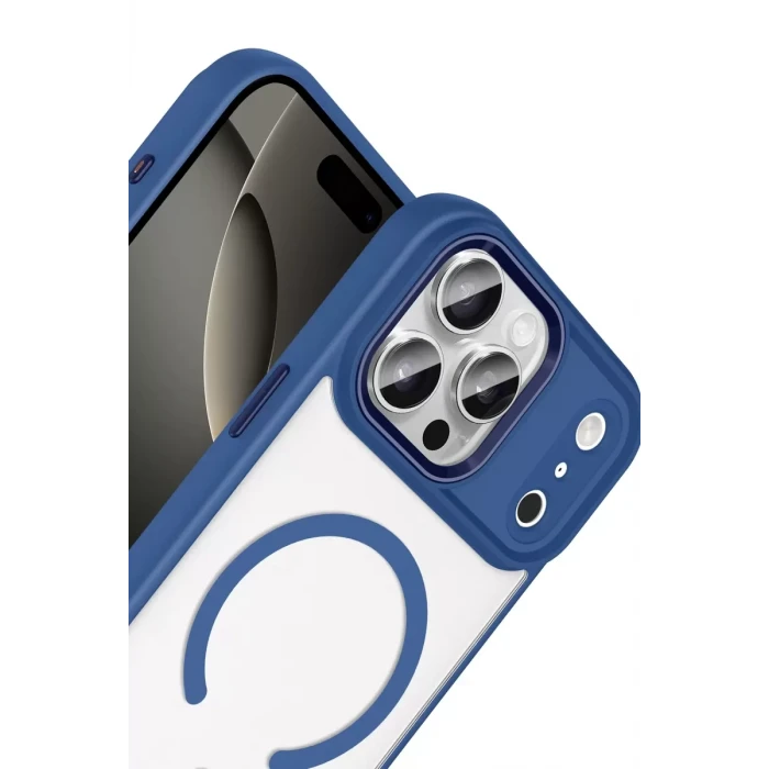 Joko Apple iPhone 17 Pro Terea Magsafe Kapak - Lacivert