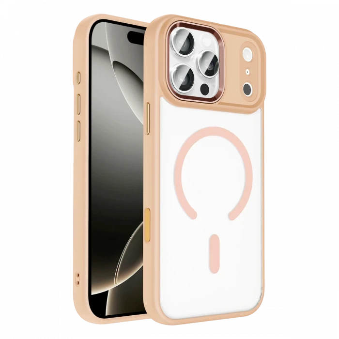Joko Apple iPhone 17 Pro Terea Magsafe Kapak - Pembe