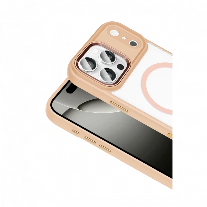 Joko Apple iPhone 17 Pro Terea Magsafe Kapak - Pembe