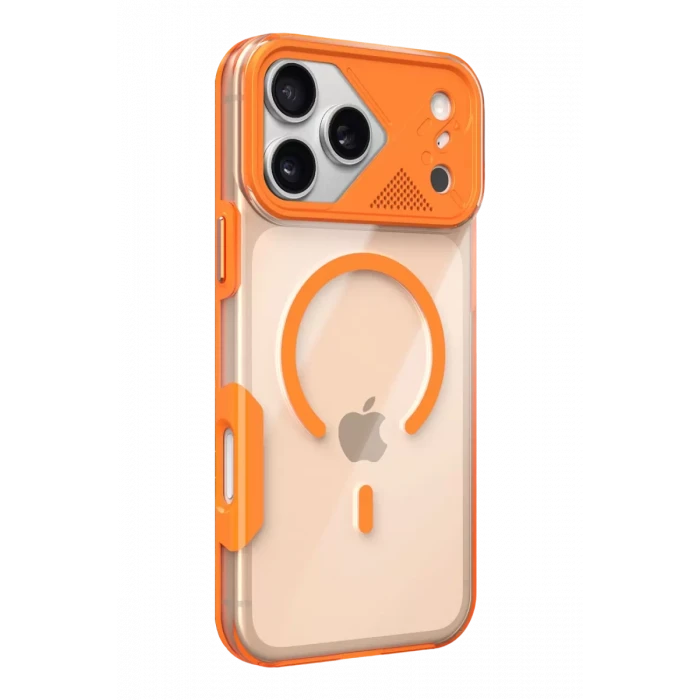 Joko Apple iPhone 17 Pro Zinko Magsafe Kapak - Turuncu